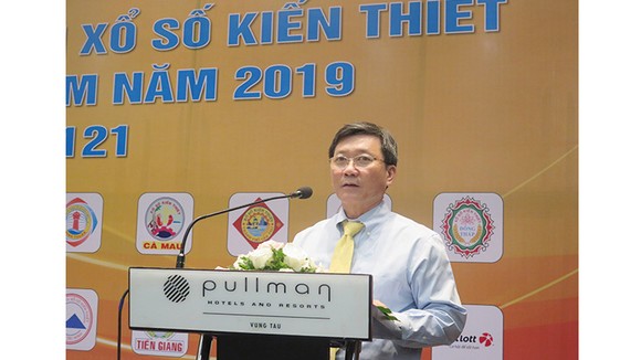 Ông Đỗ Quang Vinh, Chủ tịch Hội đồng Xổ số Kiến thiết Khu vực miền Nam, Tổng Giám đốc Công ty MTV Xổ sô Kiến thiết TPHCM