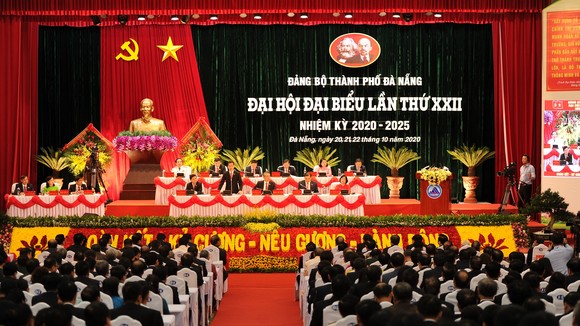 Sáng nay 21-10, Đại hội đại biểu Đảng bộ TP Đà Nẵng lần thứ XXII, nhiệm kỳ 2020-2025 chính thức khai mạc