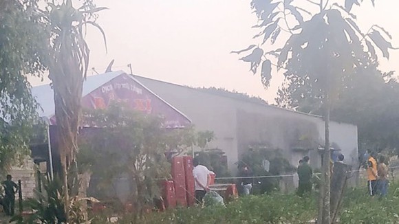 Căn nhà xảy ra vụ việc