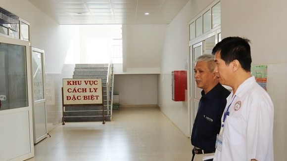 At a quarantine area of the Central Highlands Regional General Hospital (Photo: VNA)