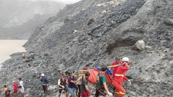 At the scene (Photo: Xinhua)