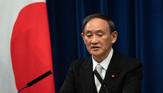 Japanese Prime Minister Suga Yoshihide will pay an official visit to Vietnam from October 18-20. (Photo: AFP/VNA)