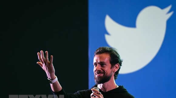 Giám đốc điều hành (CEO) của mạng xã hội Twitter, Jack Dorsey. Ảnh: AFP/TTXVN