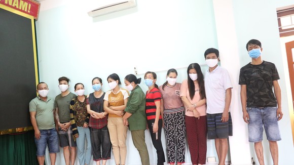 Các đối tượng tại cơ quan chức năng