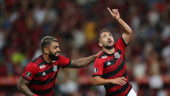 Nhà vô địch Brazil, Flamengo thậm chí đã tập trở lại từ tuần trước. Ảnh: Getty Images