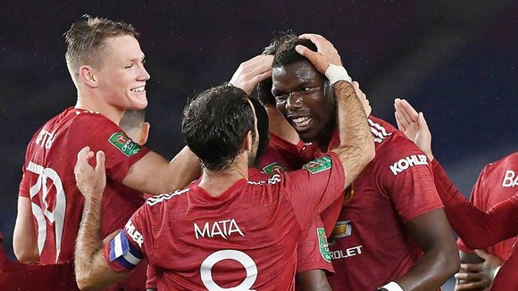 Man.United đã thể hiện sự vượt trội về chất lượng chiều sâu đội hình so với Brighton. Ảnh: Getty Images