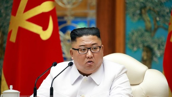 Nhà lãnh đạo Triều Tiên Kim Jong-un. (Ảnh: Yonhap/TTXVN)