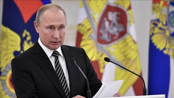 Tổng thống Nga Vladimir Putin. Tổng thống Nga Vladimir Putin. Ảnh: AFP/TTXVN