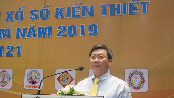 Ông Đỗ Quang Vinh, Chủ tịch Hội đồng Xổ số kiến thiết khu vực miền Nam (Tổng Giám đốc Công ty TNHH MTV XSKT TPHCM)
