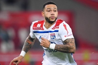Memphis Depay khó lòng ở lại Lyon