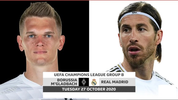 Matthias Ginter và Sergio Ramos