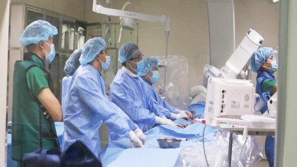 Các bác sĩ xử trí thành công