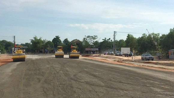 Dự án cao tốc Bắc - Nam đoạn qua tỉnh Quảng Trị đang được triển khai.