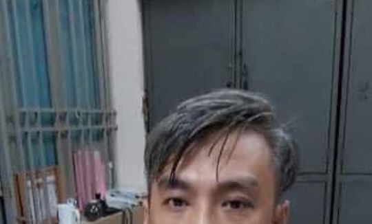 Đối tượng Thắng tại cơ quan công an