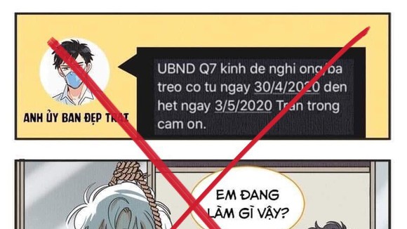 Tin nhắn có nội dung xuyên tạc được gửi đến hàng loạt người dân. Ảnh: CA