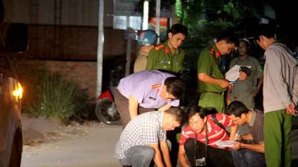 Công an khám nghiệm 1 vụ án trước đó.