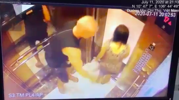 Hình ảnh vụ việc cắt từ clip