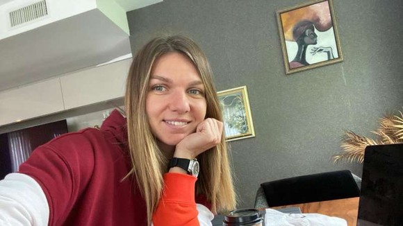 Halep và một ngày không quần vợt vì đang tuân thủ lệnh cách ly