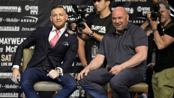 Dana White và McGregor từng có mối quan hệ như là "Thầy - trò"