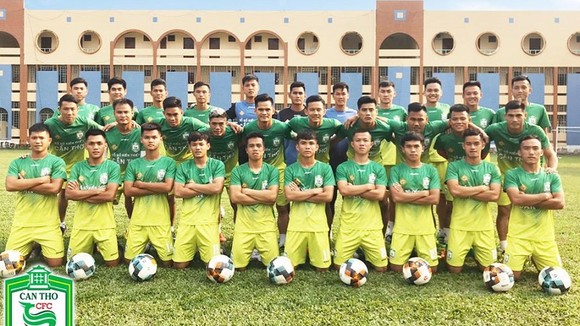 Đội Cần Thơ tham dự mùa bóng 2020. Ảnh: CFC