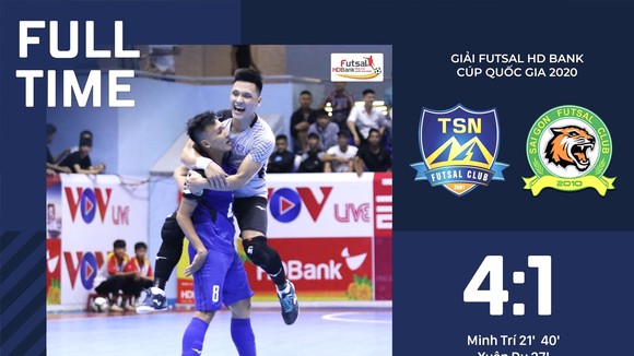 Minh Trí toả sáng trong chiến thắng 4-1 của Thái Sơn Nam