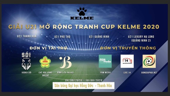 U21 mở rộng cúp Kelme 2020 hứa hẹn nhiều hấp dẫn