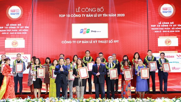 FPT Retail xếp thứ tư trong bảng xếp hạng Nhóm hàng lâu bền, điện máy, điện lạnh, vàng bạc.