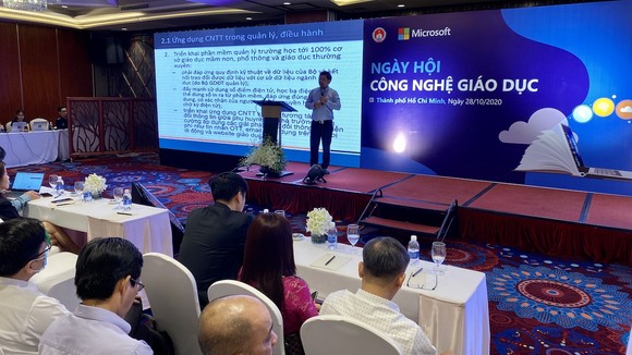 “Ngày hội công nghệ giáo dục” giới thiệu các giải pháp công nghệ phát triển giáo dục số