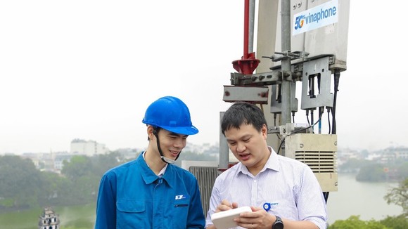 VinaPhone lắp đặt 5G tại Hà Nội