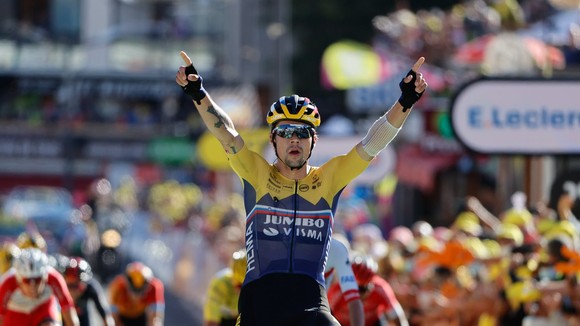 Primoz Roglic giành áo hồng Vuelta a Espana 2020.