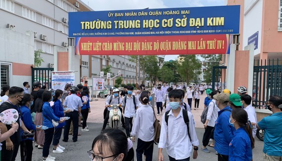 The National High School Examination 2020 starts on August 9.