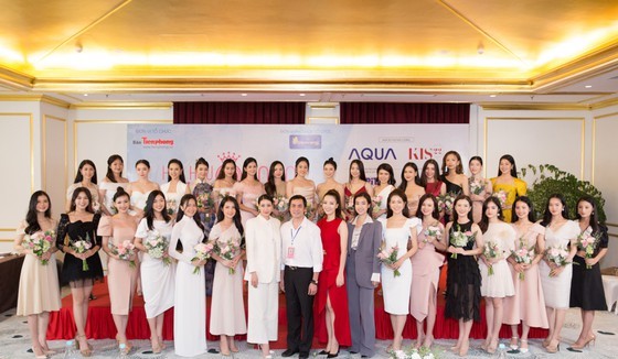 Top 30 candidates selected from the Southern regional qualifying round of Miss Vietnam beauty contest 2020
