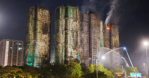 Hồng Công rà soát an toàn xây dựng sau thảm kịch cháy chung cư