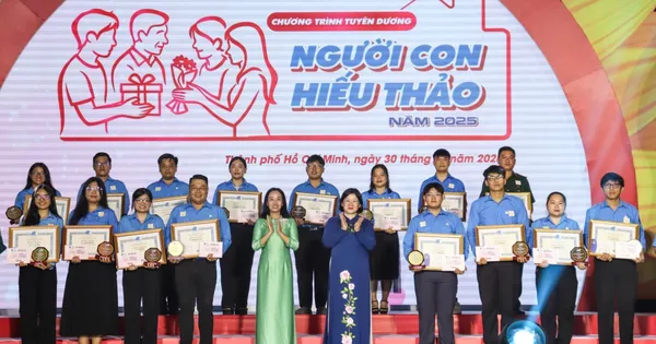 TPHCM tuyên dương 184 gương “Người con hiếu thảo” năm 2025 