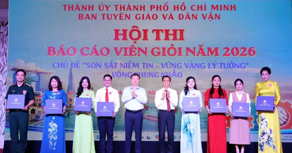 TPHCM: 31 thí sinh tranh tài báo cáo viên giỏi năm 2026