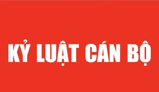 Thủ tướng Chính phủ kỷ luật cảnh cáo 2 nguyên lãnh đạo tỉnh
