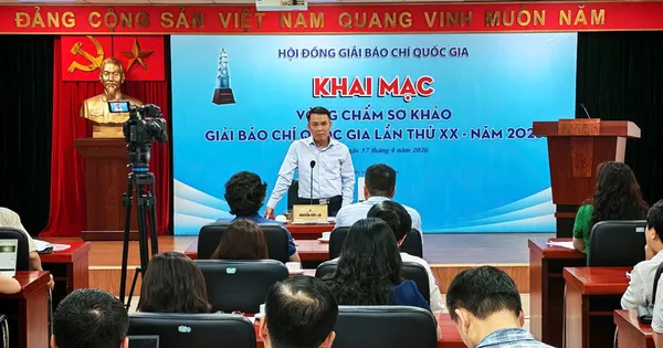 1.692 tác phẩm đủ điều kiện tham gia vòng sơ khảo Giải Báo chí quốc gia lần thứ XX