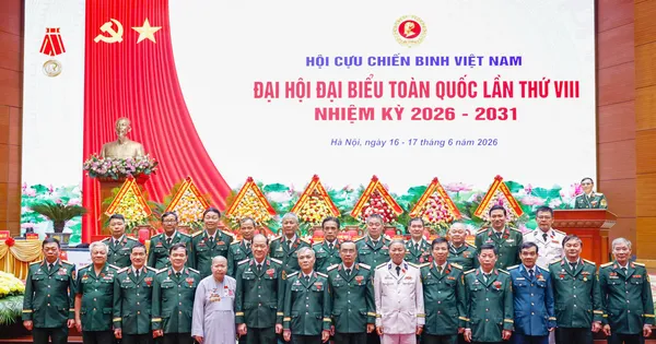 Ngày làm việc thứ nhất Đại hội đại biểu toàn quốc Hội Cựu chiến binh Việt Nam lần thứ VIII