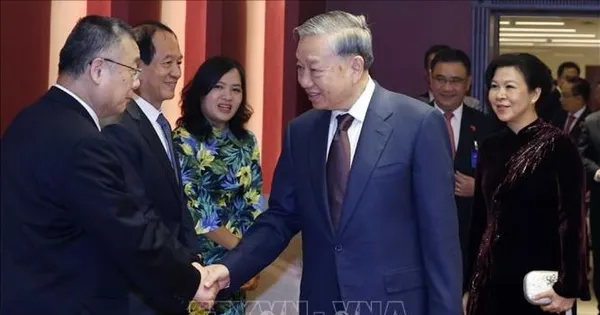 Tổng Bí thư, Chủ tịch nước Tô Lâm gặp mặt thân nhân các tướng lĩnh, chuyên gia, nhân sĩ hữu nghị Việt Nam - Trung Quốc