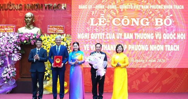 Công bố thành lập 10 phường của thành phố Đồng Nai