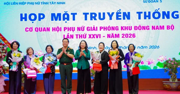 Họp mặt truyền thống Cơ quan Hội Phụ nữ Giải phóng khu Đông Nam bộ