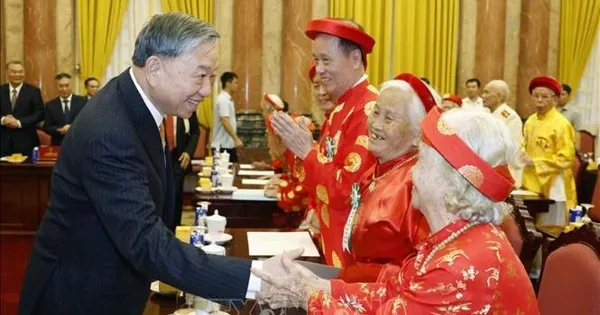 Tổng Bí thư, Chủ tịch nước Tô Lâm: Khơi dậy tinh thần "Tuổi cao - Gương sáng" trong giai đoạn phát triển mới