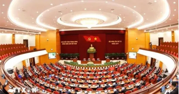 Thông báo Hội nghị lần thứ tư Ban Chấp hành Trung ương Đảng khóa XIV