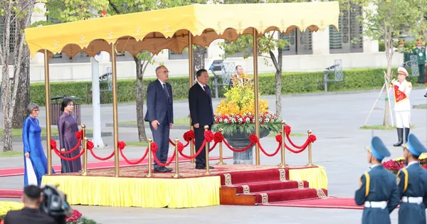 Tổng Bí thư, Chủ tịch nước Tô Lâm chủ trì lễ đón Tổng thống Liên bang Thụy Sĩ thăm Việt Nam