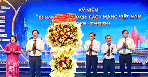 Tôn vinh những người làm báo đồng hành cùng sự phát triển của TPHCM