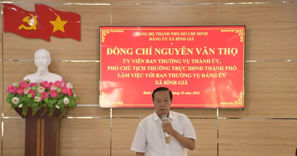 Xã Bình Giã (TPHCM) khẩn trương rà soát nhiệm vụ được giao, khắc phục những hạn chế đã nhận diện