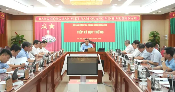 Ủy ban Kiểm tra Trung ương thi hành kỷ luật cảnh cáo 8 đảng viên