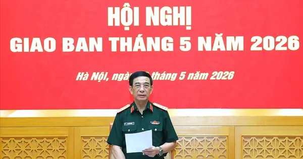 Đại tướng Phan Văn Giang chủ trì hội nghị giao ban Bộ Quốc phòng