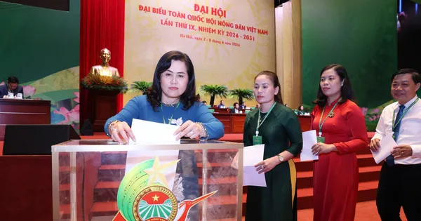Đại hội lần thứ IX Hội Nông dân Việt Nam bầu Ban Chấp hành khóa mới