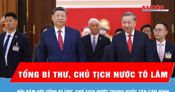 Tổng Bí thư, Chủ tịch nước Tô Lâm hội đàm với Tổng Bí thư, Chủ tịch nước Trung Quốc Tập Cận Bình 